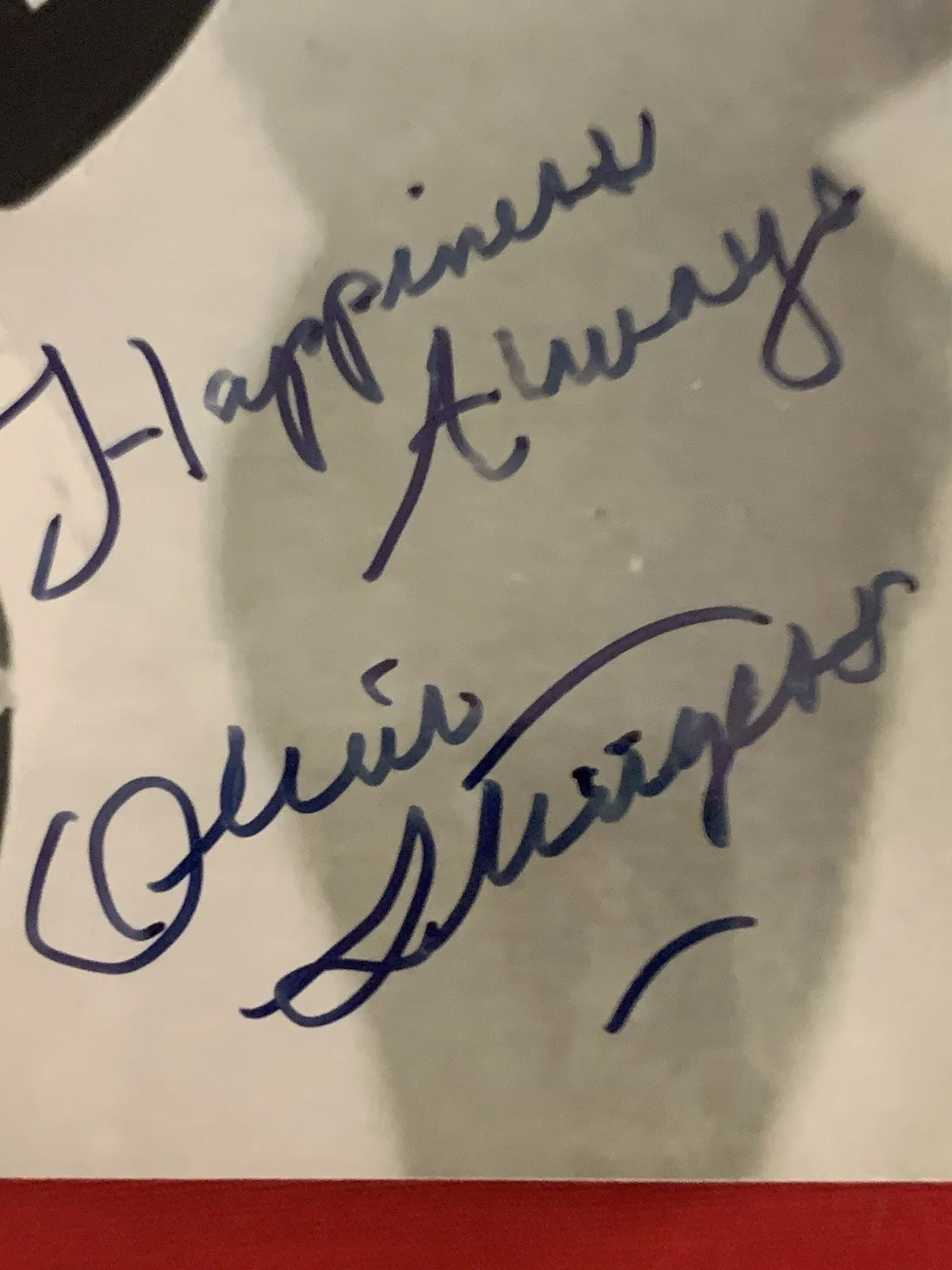 Olivia Sturgess — Olive Sturgess Signed Photo Vincent Price Poe's The Raven Motion Picture, изображение 2