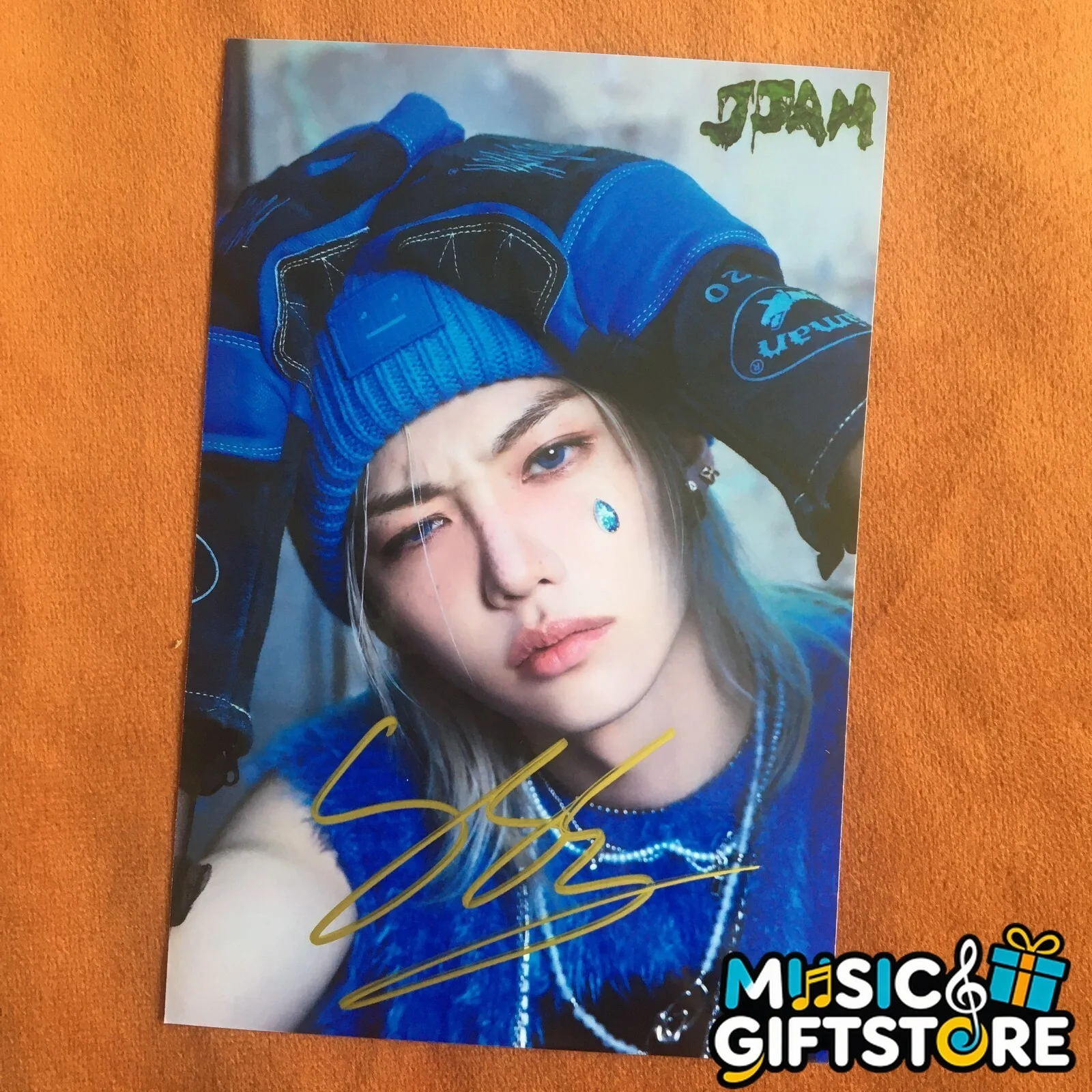 Stray Kids FELIX Felix Photo JJAM Autographed Signed K-POP Collection 2024 #MUGS, изображение 3