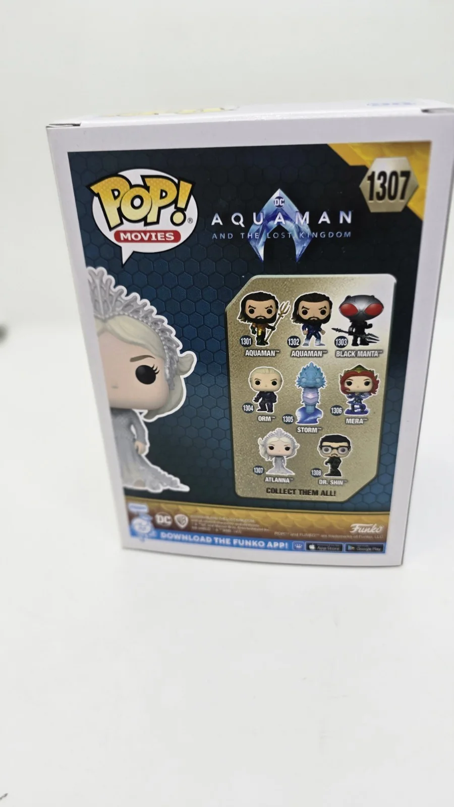 nicole kidman — Nicole Kidman SIGNED Aquaman And The Lost Kingdom Atlanna FUNKO POP #1307 SWAU, изображение 3