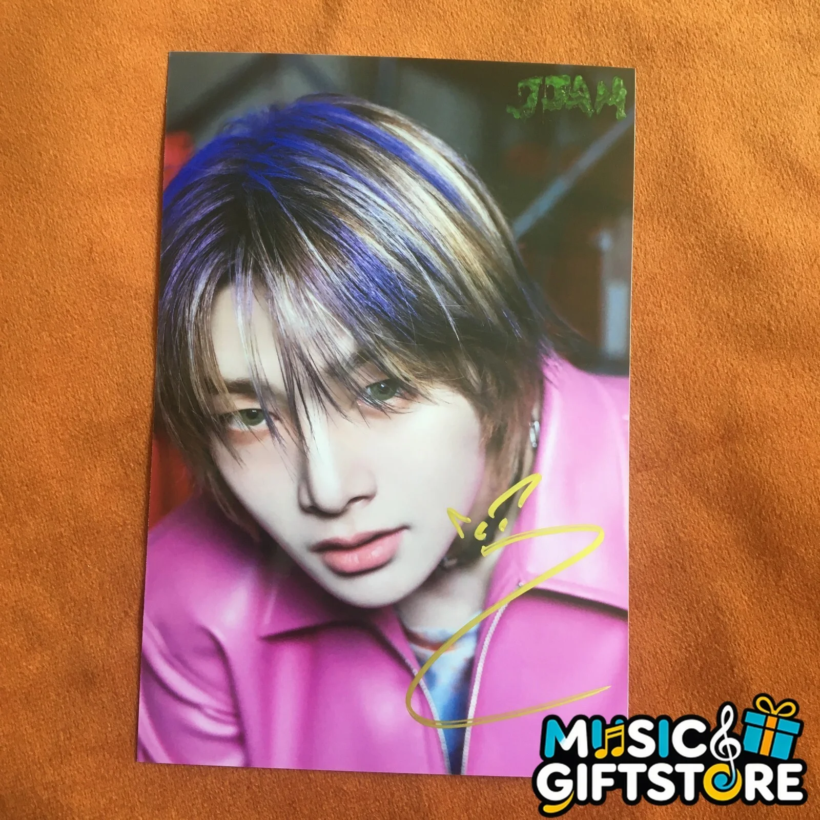 Stray Kids IN I.N. Photo JJAM Autographed Signed K-POP Collection 4*6 2024 #MUGS, изображение 3