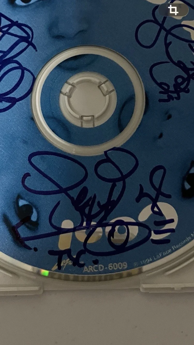 TLC SIGNED/AUTOGRAPHED CD LISA Left Eye LOPES WITH COA CRAZY SEXY COOL, image 2