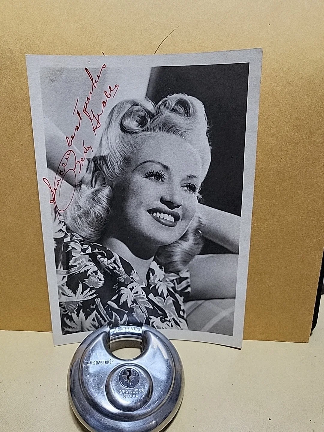 Signed 5x7 Autographed+ Photo of Betty Grable Early Years, изображение 2