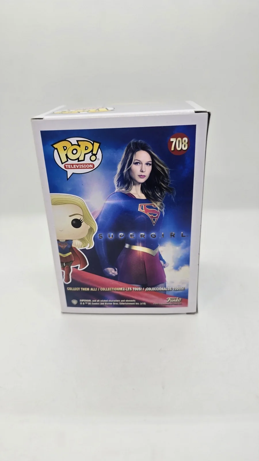 melissa benoist — Melissa Benoist SIGNED Supergirl FUNKO POP #708 SWAU, изображение 3