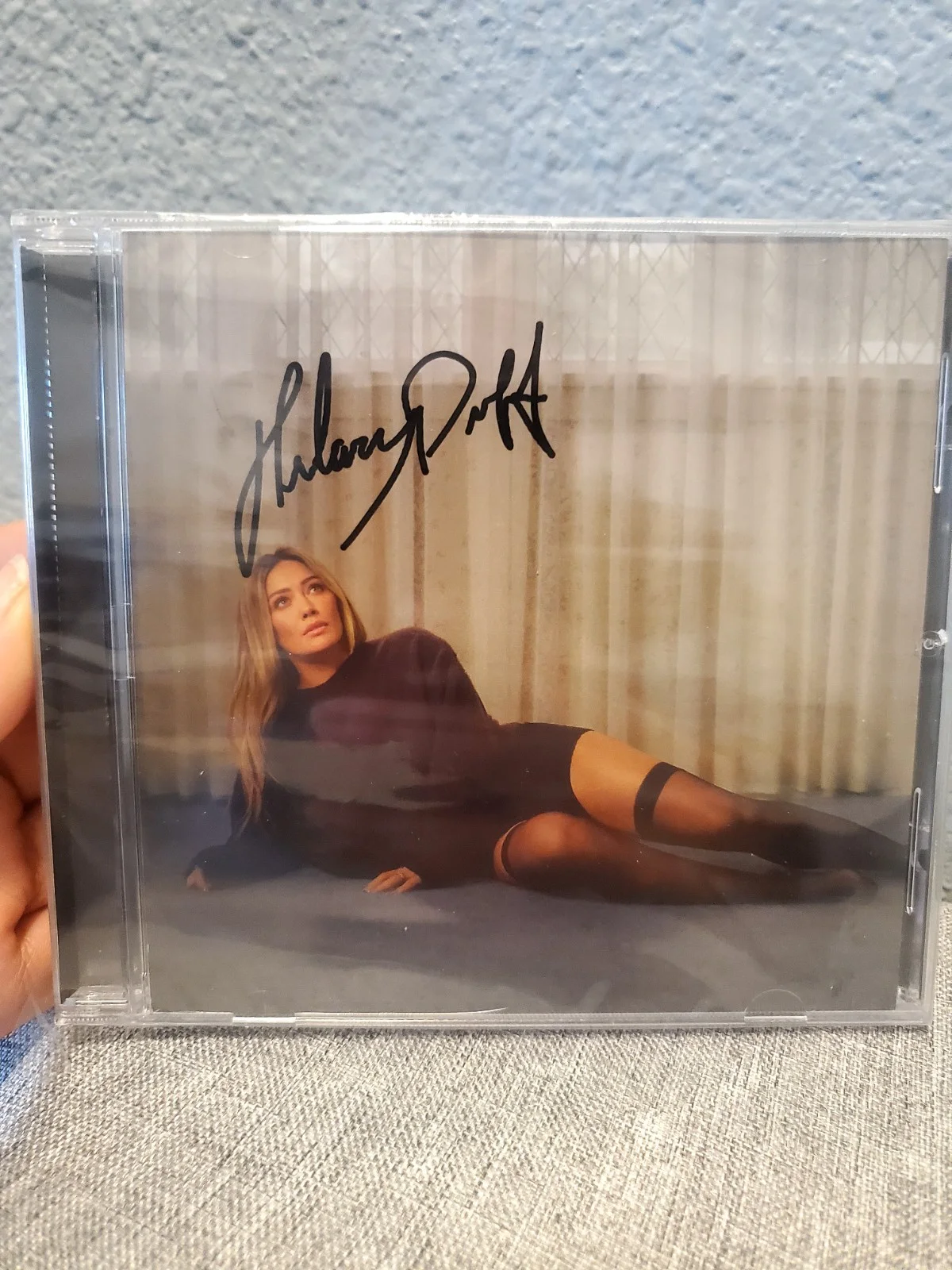 Hilary Duff Luck Or Something Signed Cd, image 3