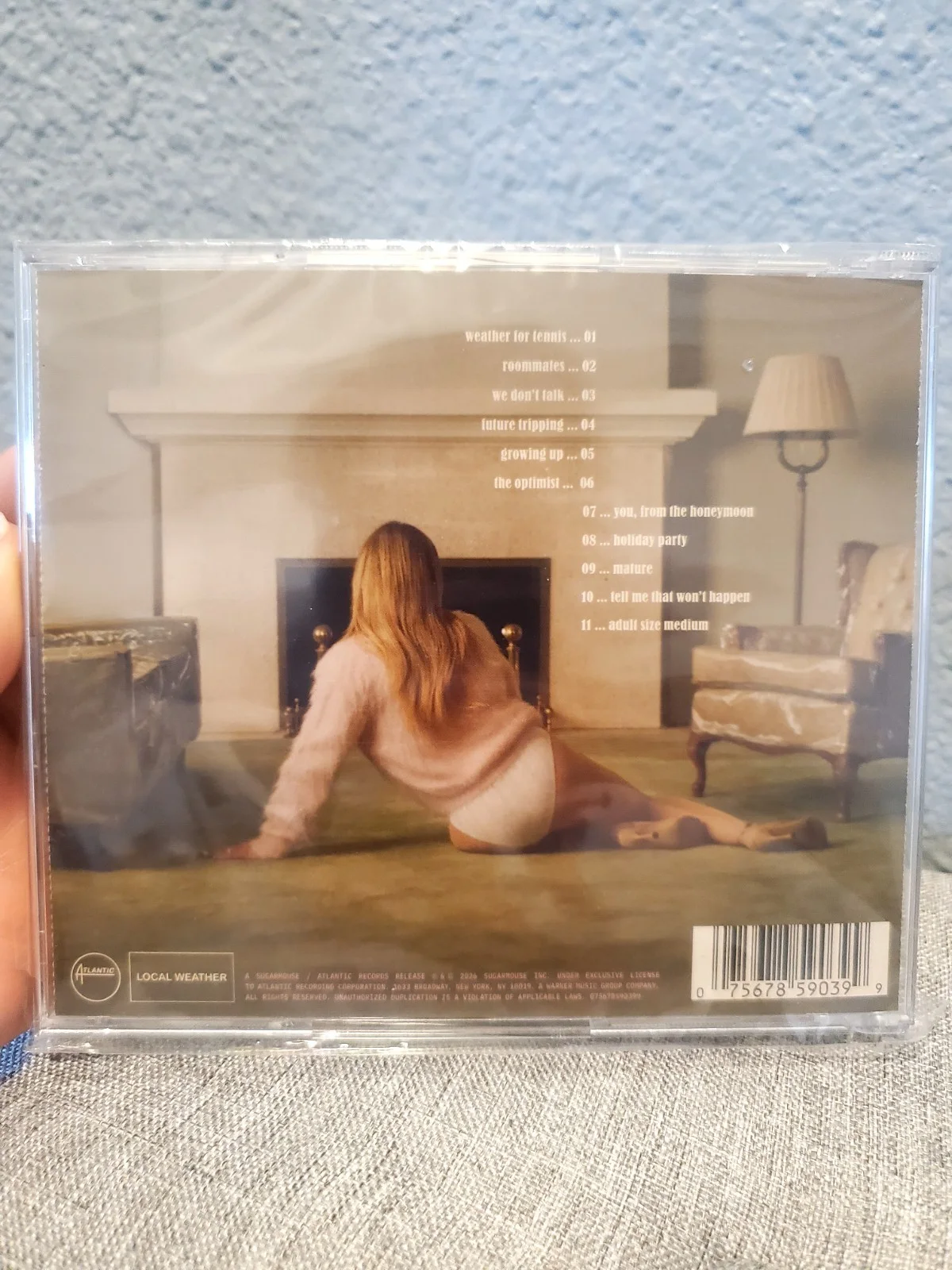 Hilary Duff Luck Or Something Signed Cd, image 4