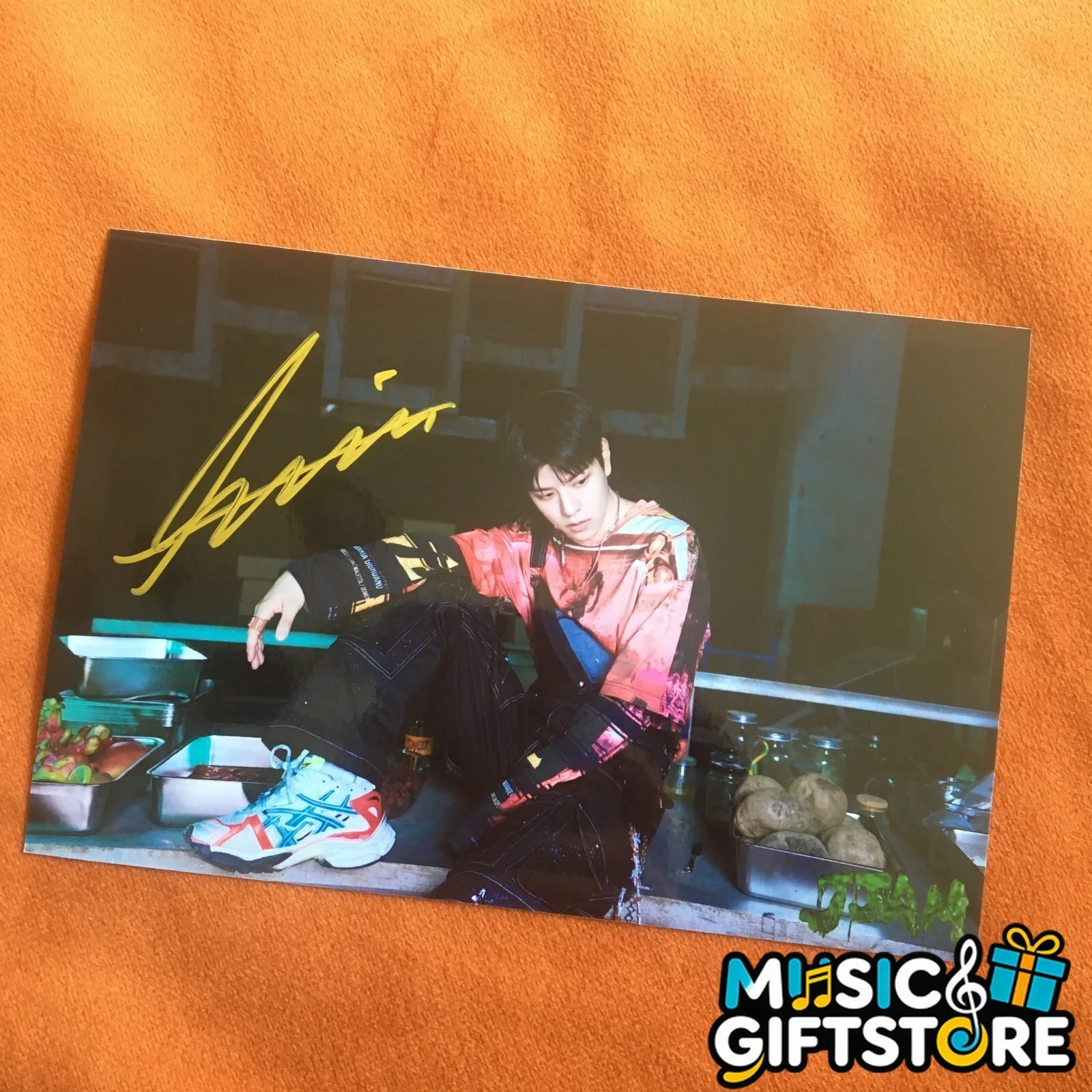 Stray Kids Seung-min Photo JJAM Autographed Signed K-POP Collection 2024A #MUGS, изображение 3