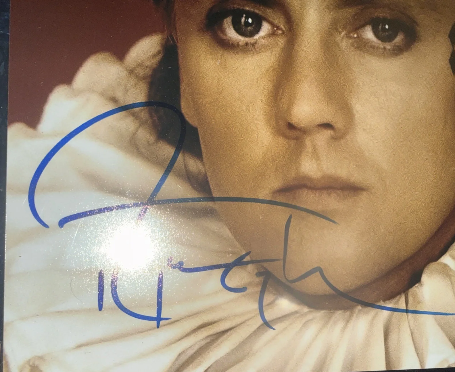 RARE ROGER TAYLOR QUEEN autographed 8x10 Photo COA, image 2