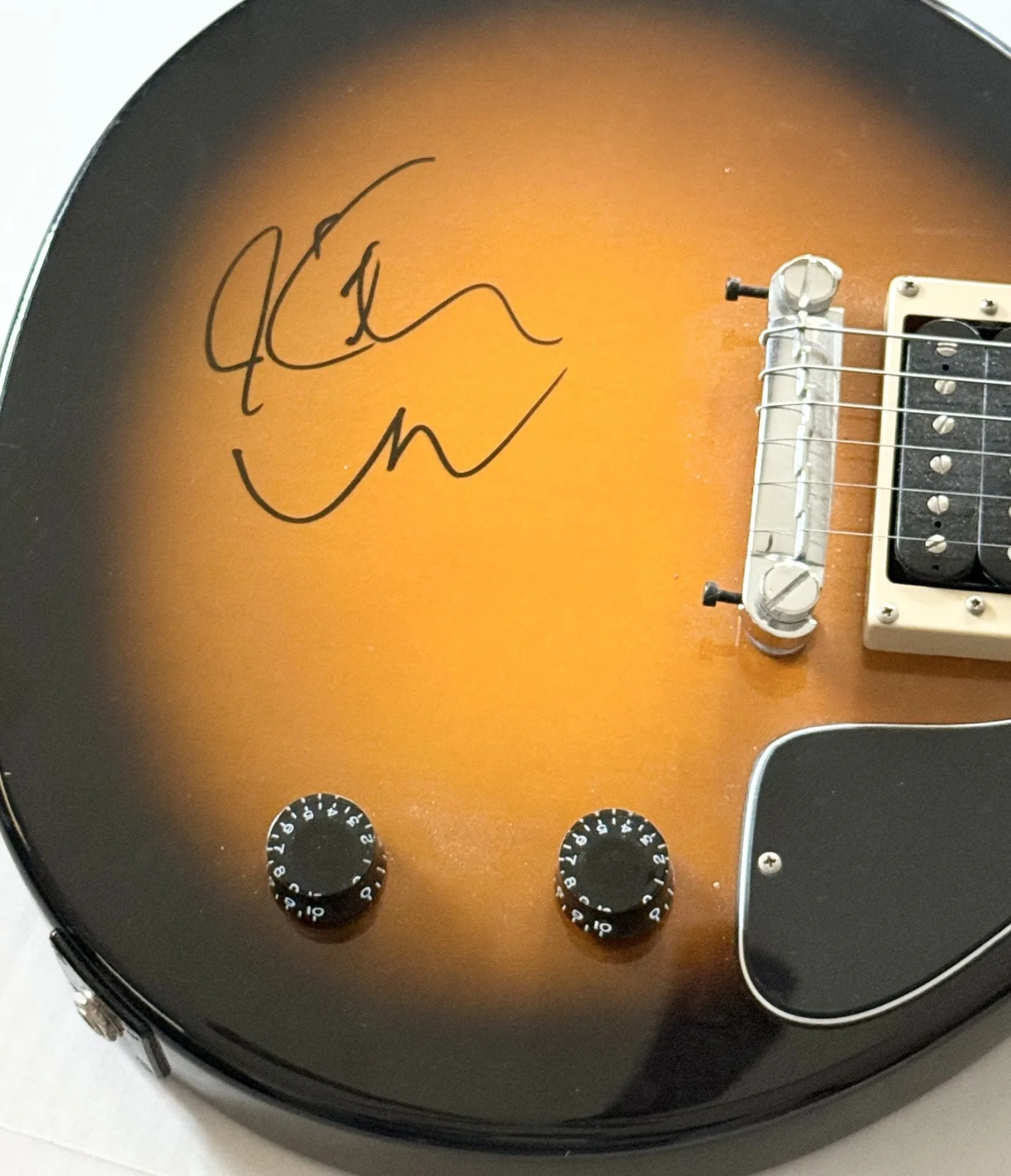Keith Urban signed Electric Guitar autographed JSA LOA, image 2