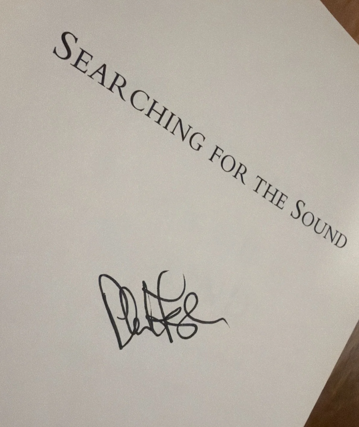 Phil Lesh — Phil Lesh Signed 1ST EDITION Searching For The Sound Grateful Dead Autograph HC, image 2