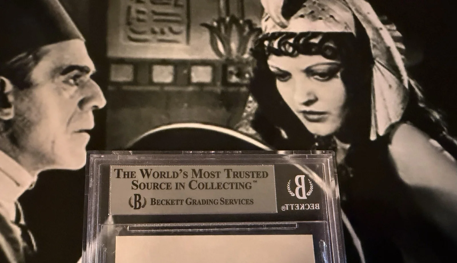 ZITA JOHANN — THE MUMMY AUTOGRAPHED SIGNED ZITA JOHANN BORIS KARLOFF BECKETT AUTHENTICATED, изображение 5