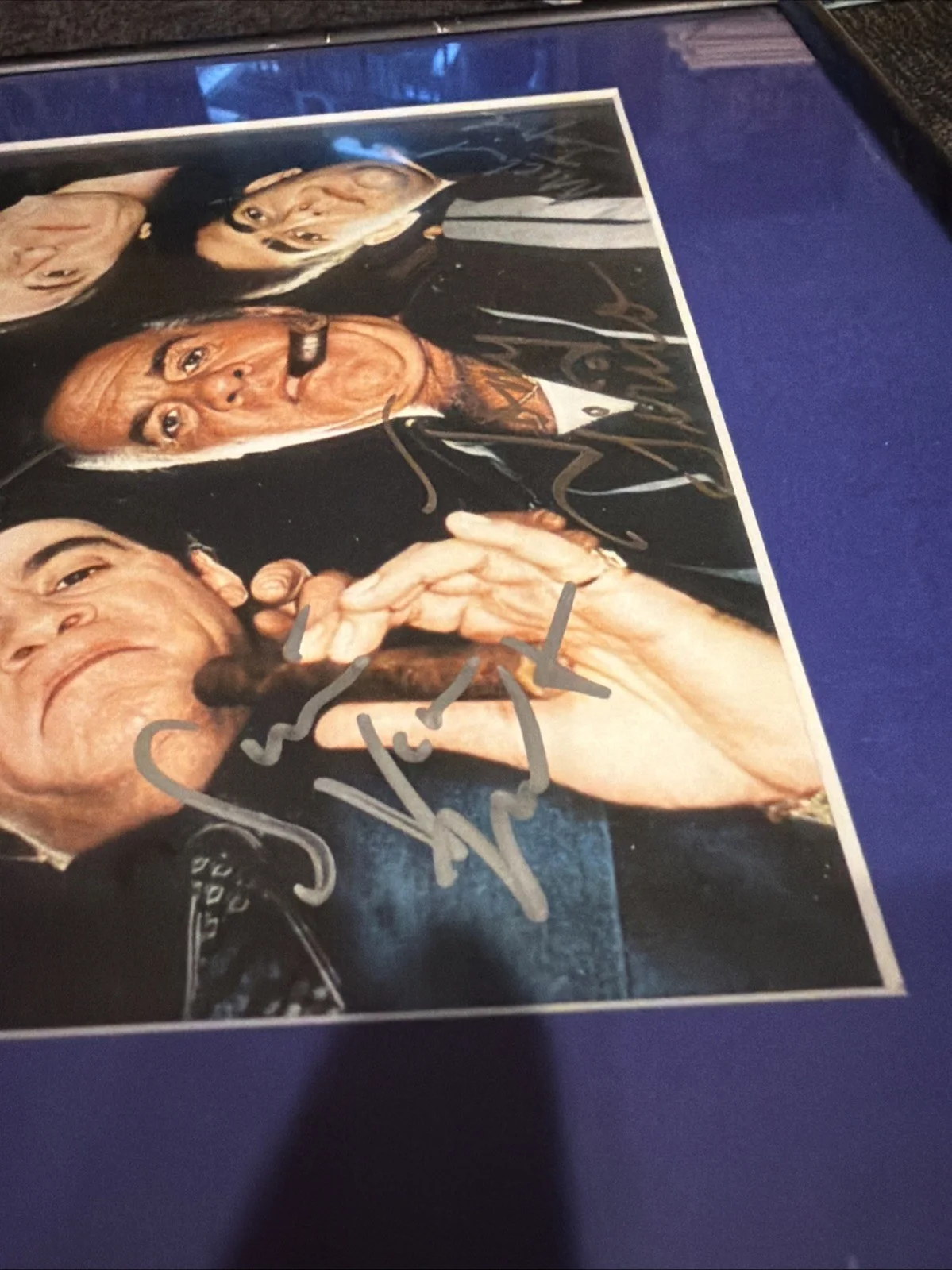 The Sopranos Cast Autographed Photo Framed With COA, image 2
