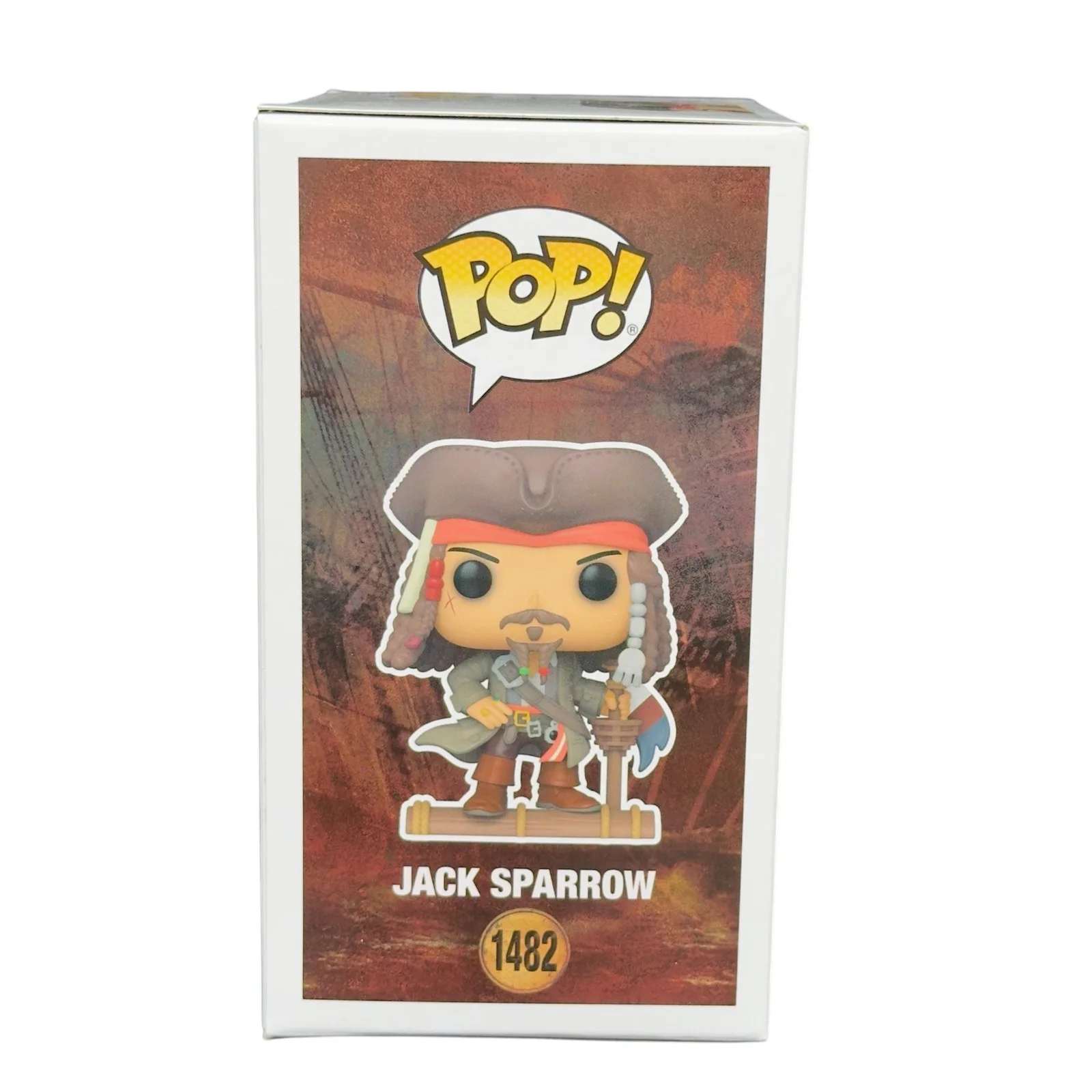 Johnny Depp — Johnny Depp Signed Jack Sparrow 1482 Funko POP Pirates Caribbean Beckett BAS, image 4