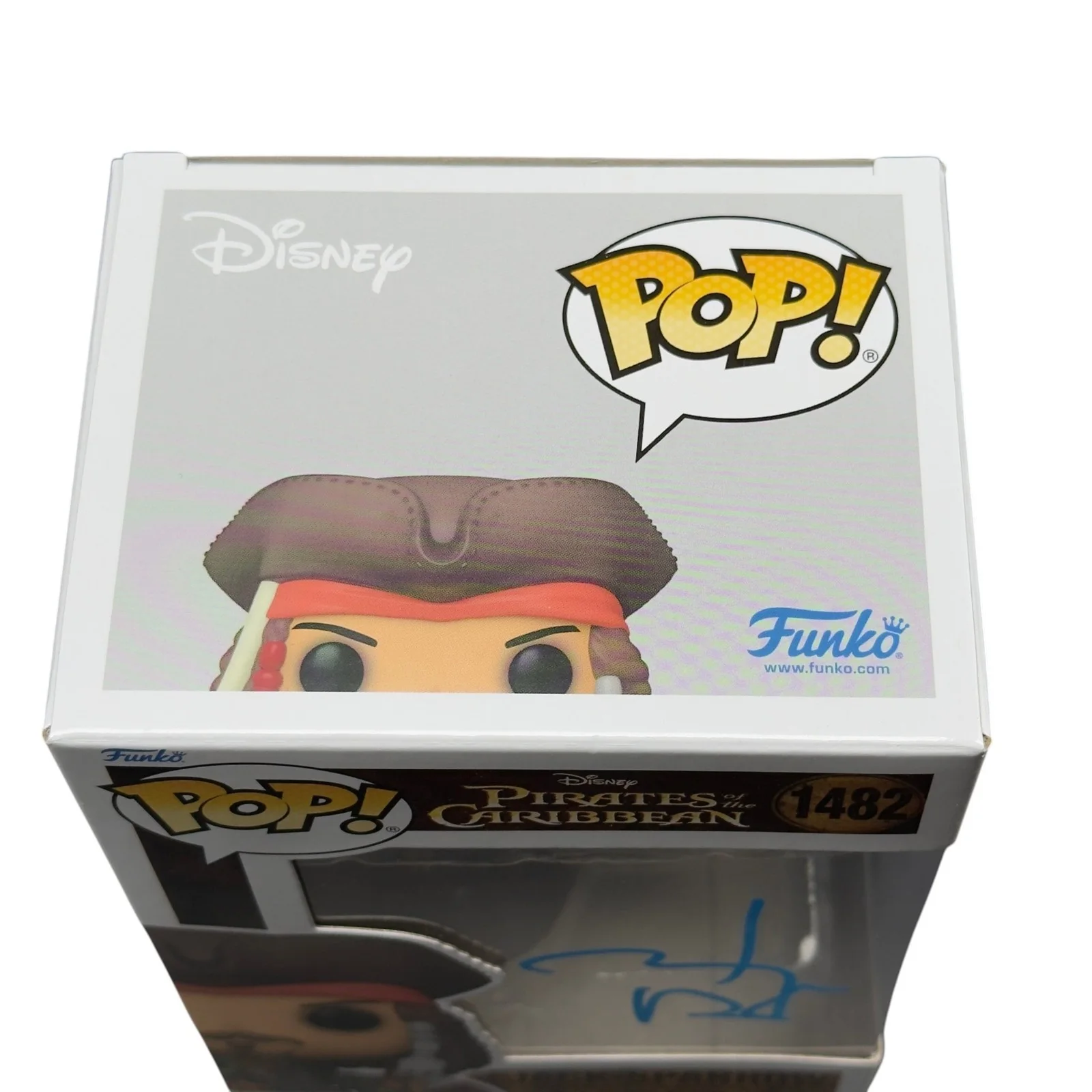 Johnny Depp — Johnny Depp Signed Jack Sparrow 1482 Funko POP Pirates Caribbean Beckett BAS, image 5