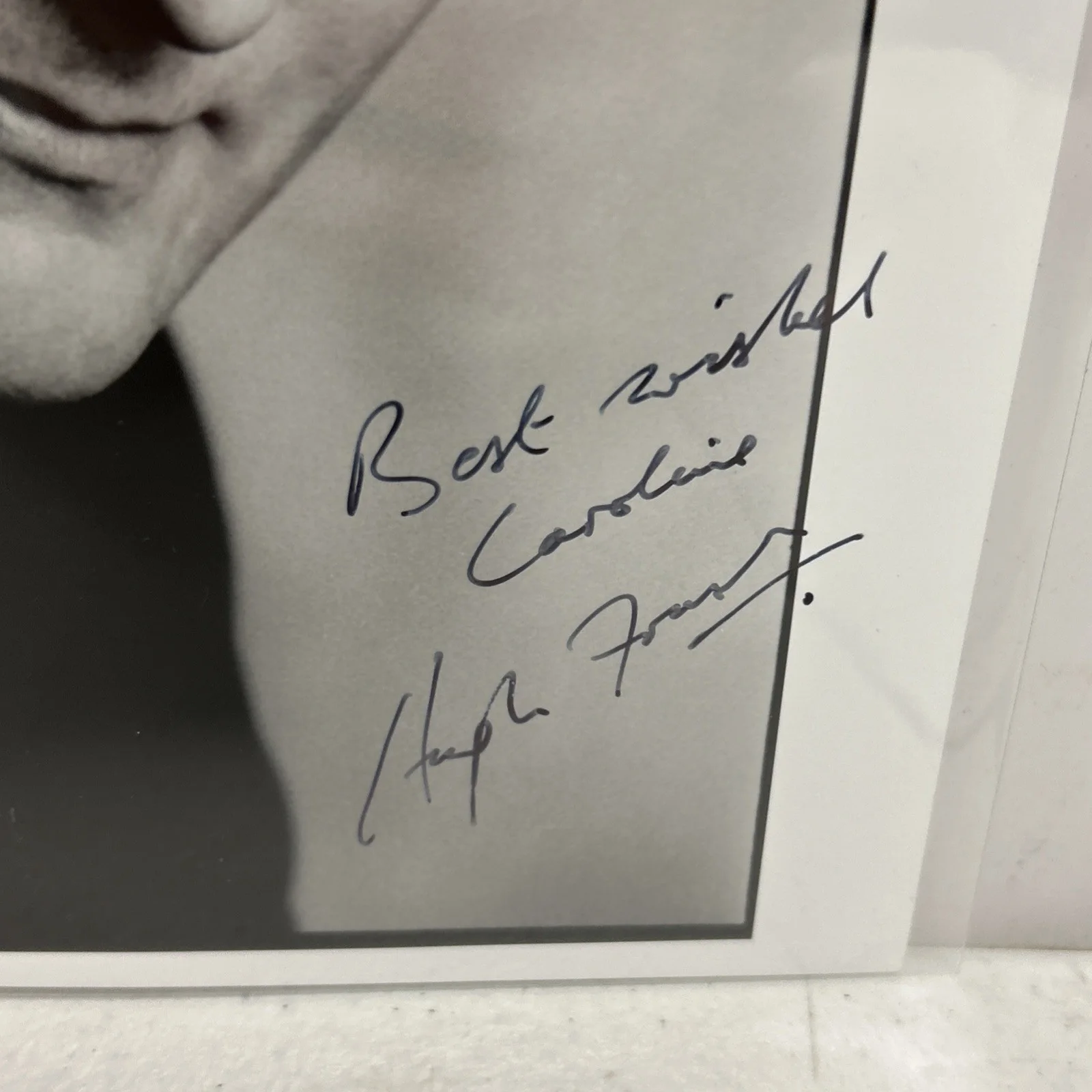 Hugh Fraser — Hugh Fraser Signed Autographed 8x10 Photo! British TV Actor, Poirot, Sharpe, image 2