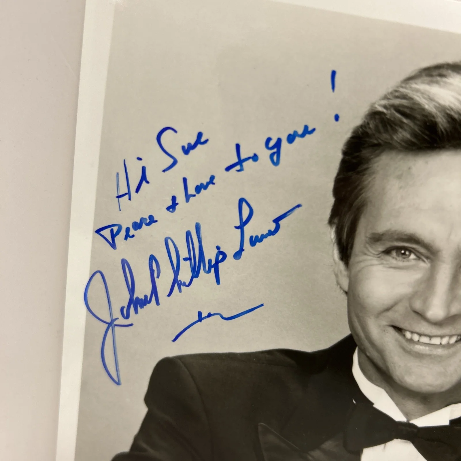 John Phillip Law Signed Autographed 8x10! Western Film Actor, Barbarella, Sinbad, image 2