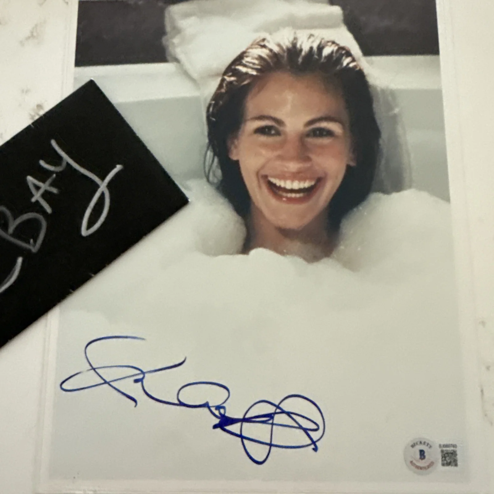 Julia Roberts Signed 8 X 10 Pretty Woman Vivian Ward Beckett Coa Beautiful, изображение 2