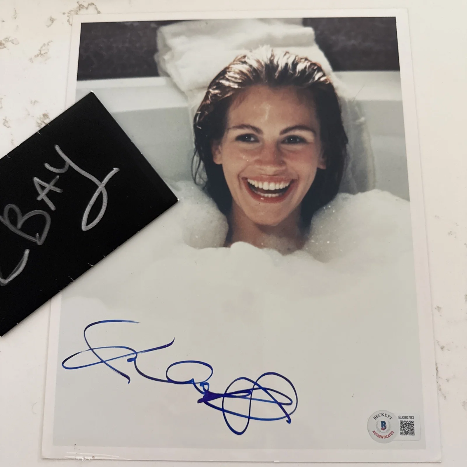 Julia Roberts Signed 8 X 10 Pretty Woman Vivian Ward Beckett Coa Beautiful, изображение 3