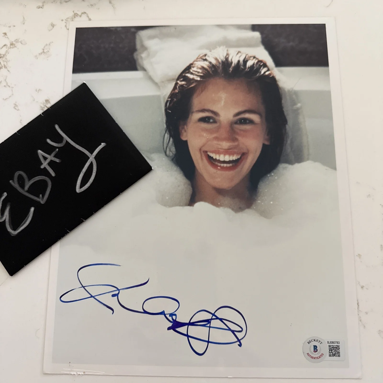 Julia Roberts Signed 8 X 10 Pretty Woman Vivian Ward Beckett Coa Beautiful, изображение 4