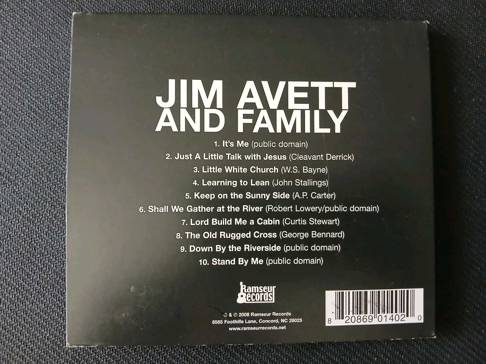 RARE HAND SINGED TheAvett Brothers Jim Avett and Family Autographed CD, изображение 4