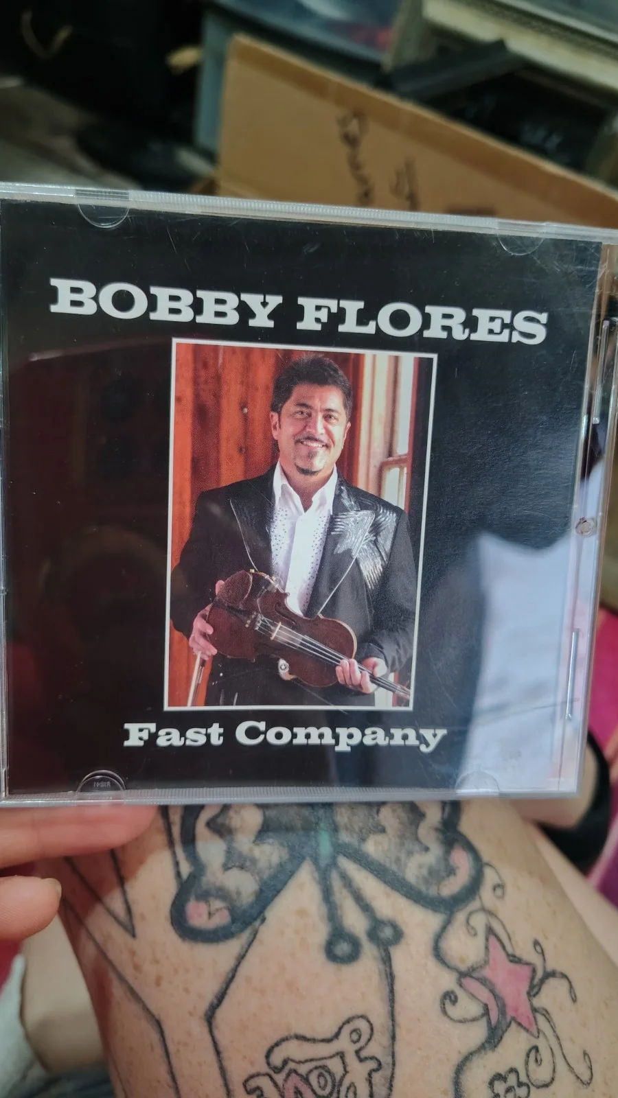 Autographed Bobby Flores Fast Company Cd Signed, image 2