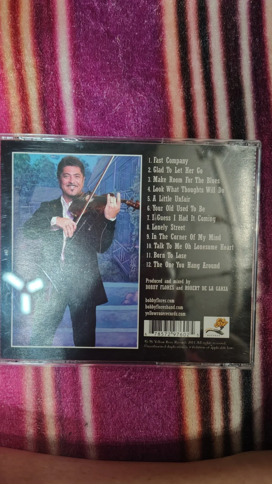 Autographed Bobby Flores Fast Company Cd Signed, image 5