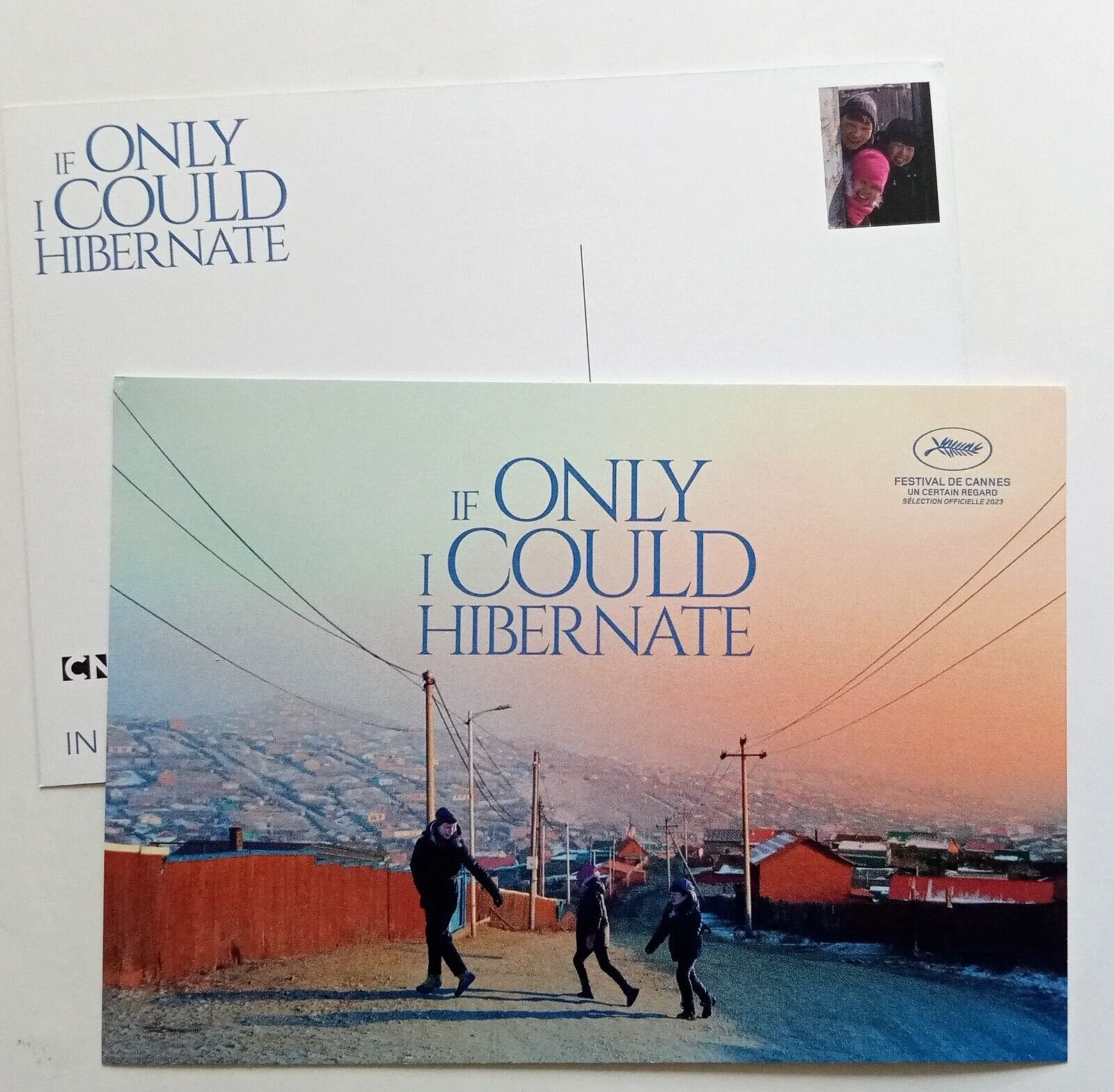 If Only I Could Hibernate Film Postcards x 2 - Mongolia Zoljargal Purevdash, image 2