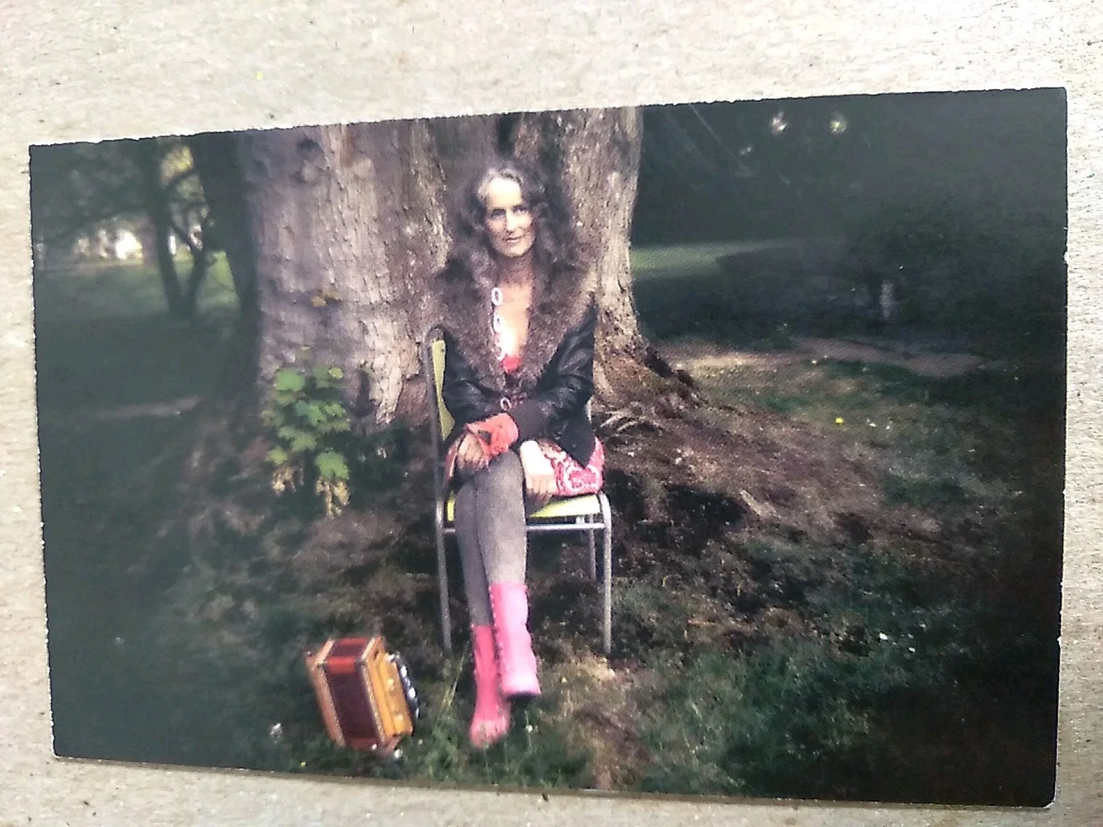Christine Lauterburg Swiss Singer And Yodeler Signed Business Card, изображение 4