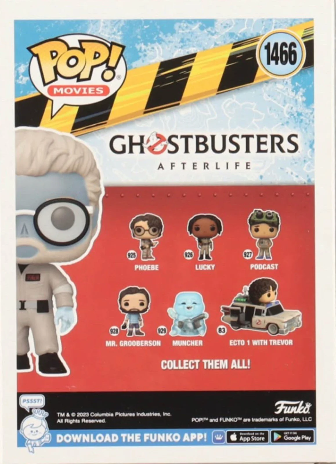 Bob Gunton — Bob Gunton Signed "Ghostbusters: Afterlife" #1466 Spengler's Spirit Funko Pop!, изображение 4
