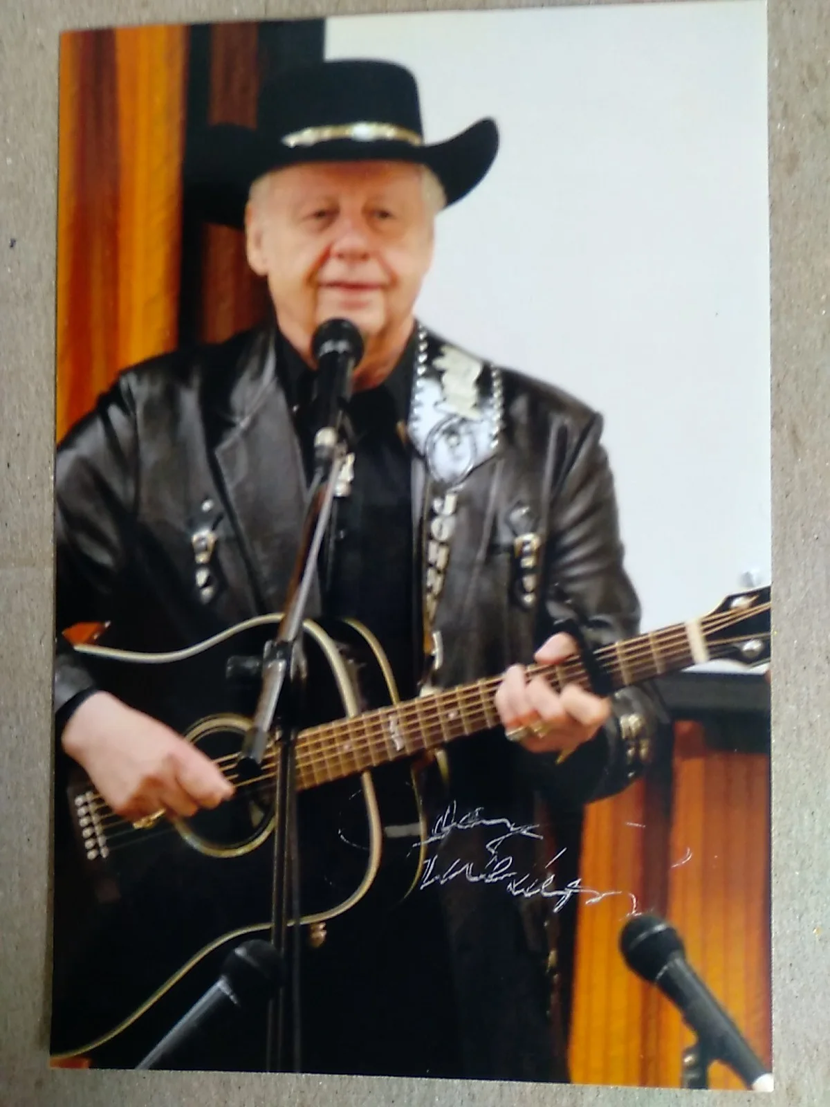 Johnny Western Country Singer Song Writter Musitian Signed Autograph 6x4in Photo, изображение 2