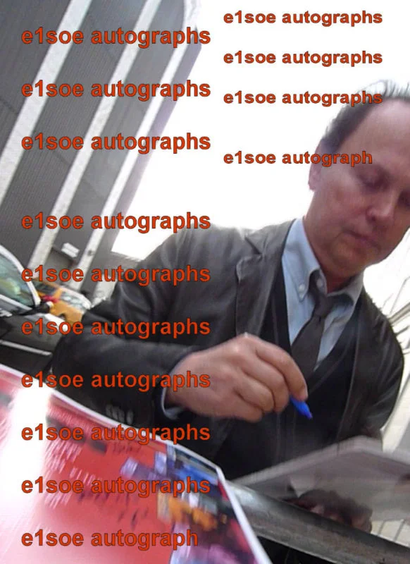 billy crystal — Billy Crystal signed 8X10 photo in person. Exact photo proof. Actor, comedian, изображение 3