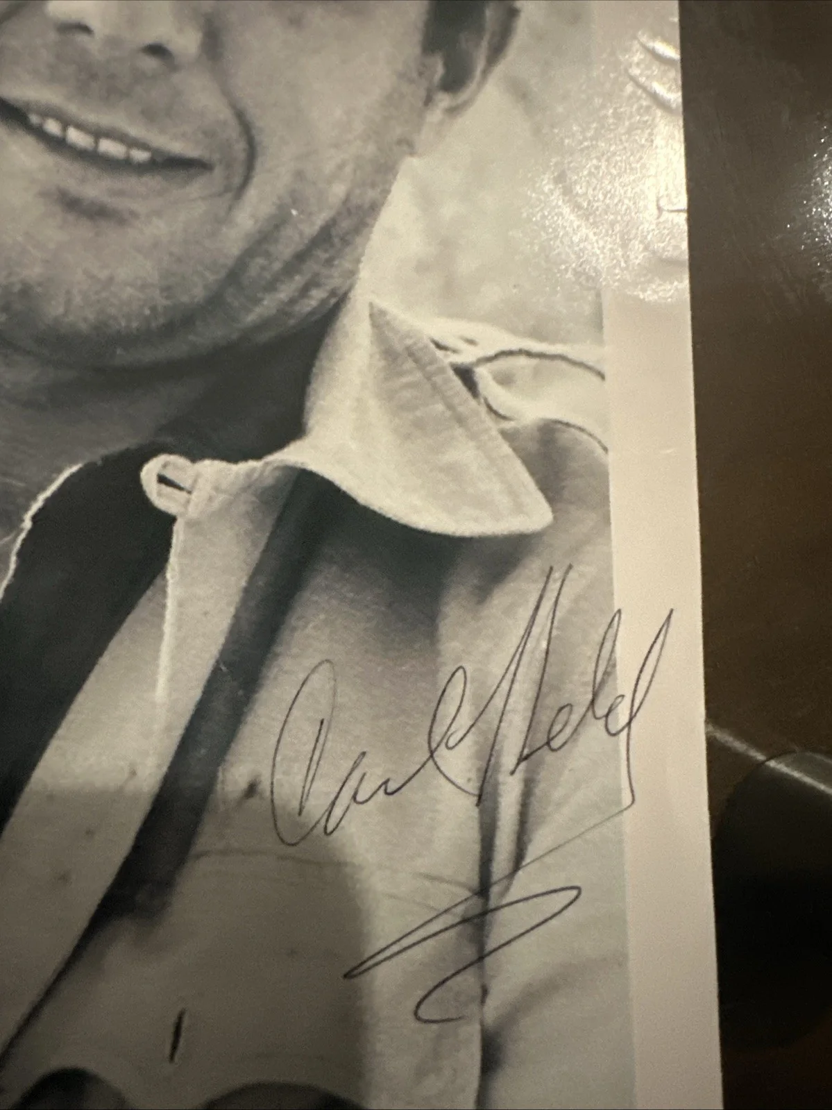 Carl Held Autographed Photo Carl Held And Judy, image 2