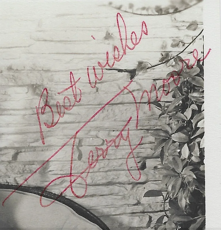AUTOGRAPHED 5X7 TERRY MOORE ACTRESS STAR SEE SCAN AN DESCRIPTIONS B4U BID, image 2