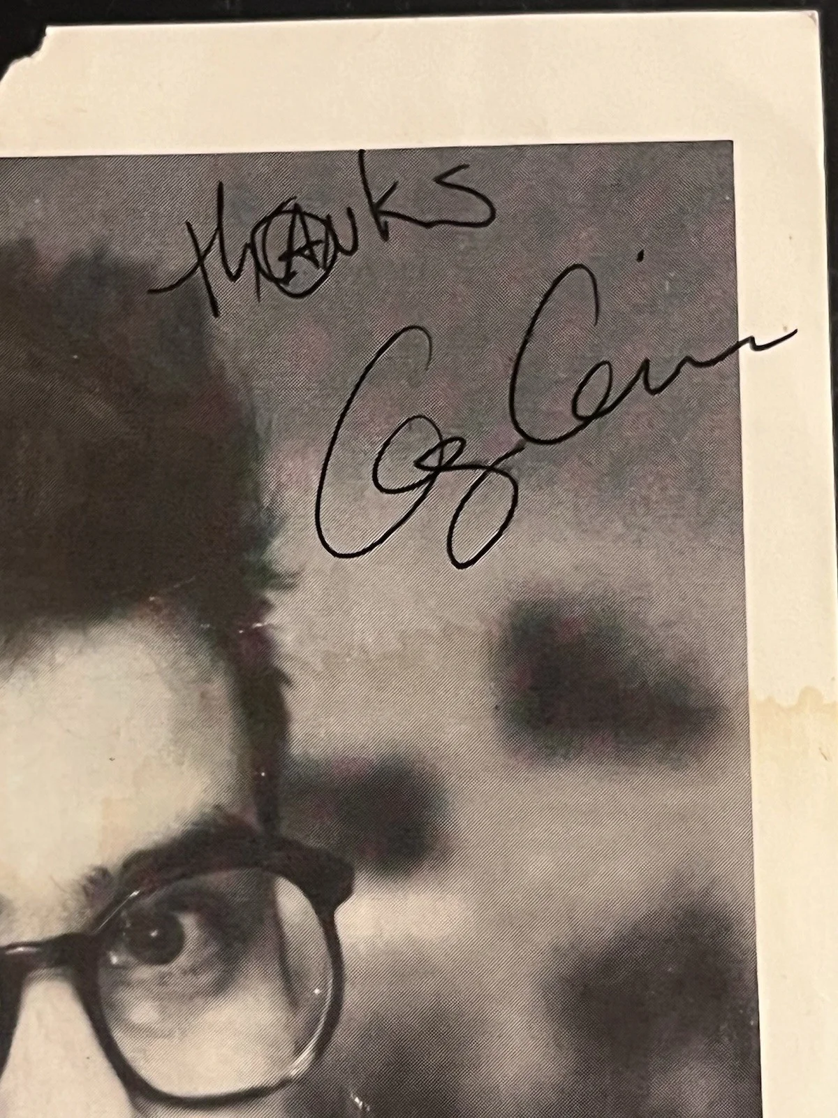 Rare Signed George Gimarc Headshot Photo 1980’s Radio KZEW Dallas TX Punk Rock, изображение 3