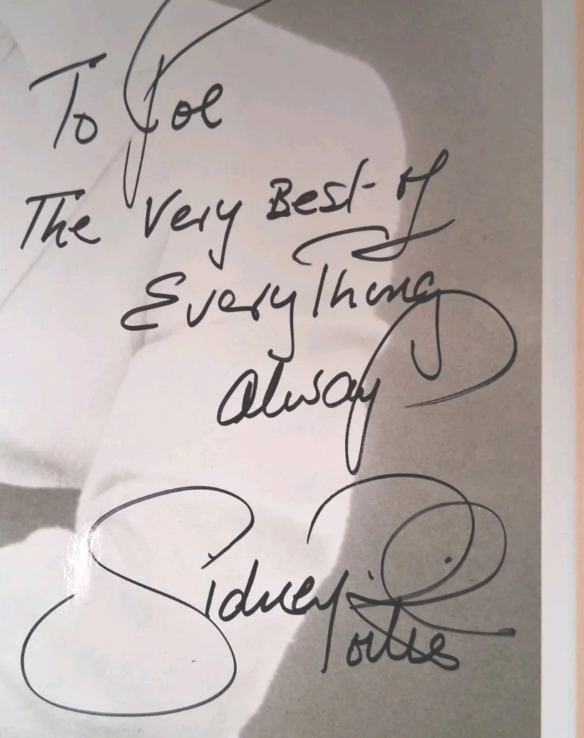 Sidney Poitier — Vintage Sidney Poitier Signed 8x10 Photo Autograph Academy Award Winner BH Prov, изображение 5