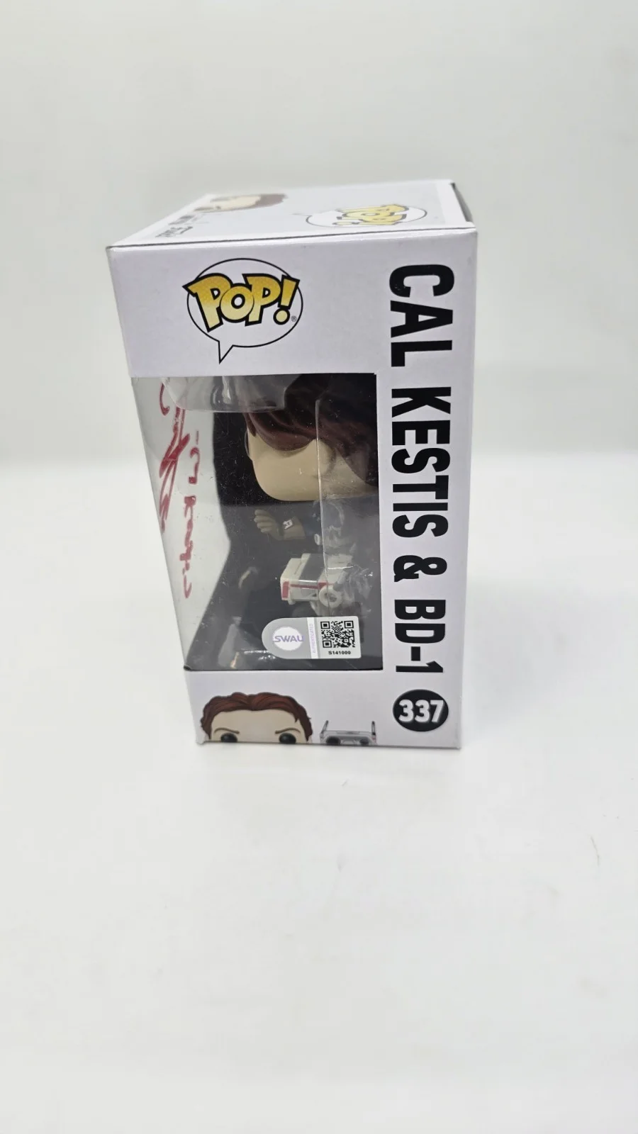 cameron monaghan — Cameron Monaghan Signed Star Wars Fallen Jedi Cal Kestis Funko Pop #1932 SWAU, изображение 2