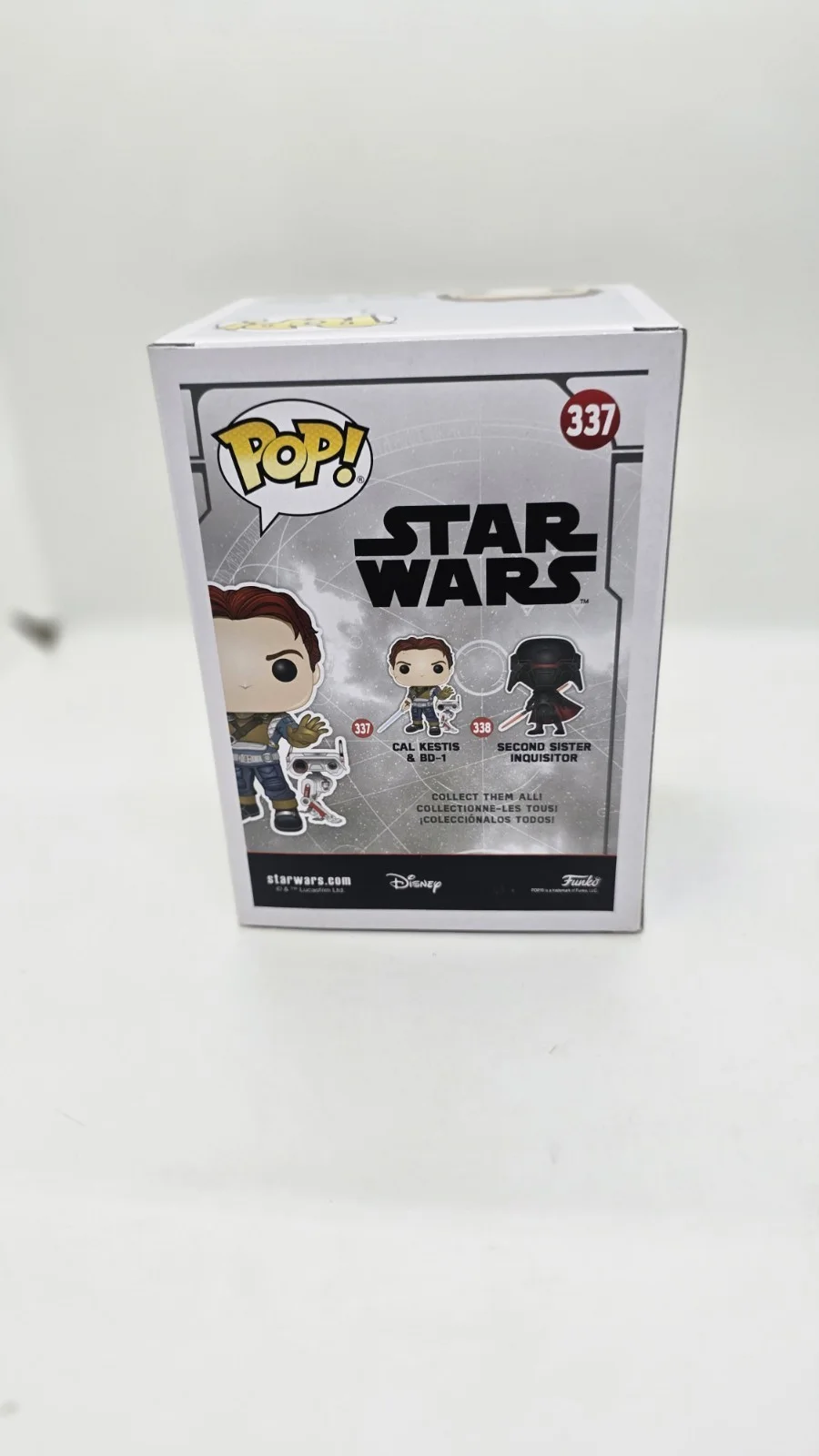 cameron monaghan — Cameron Monaghan Signed Star Wars Fallen Jedi Cal Kestis Funko Pop #1932 SWAU, изображение 4