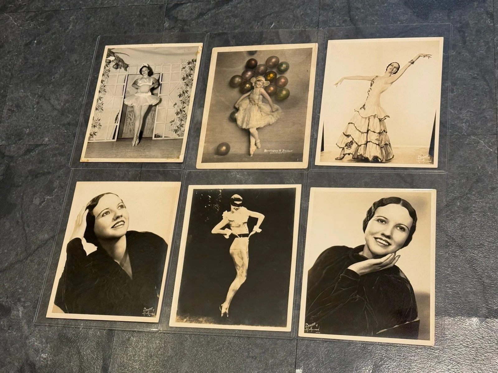 Lot Of 1910s 1920s Broadway Theatre Ballet Photographs Signed Ballerina Actress, изображение 2