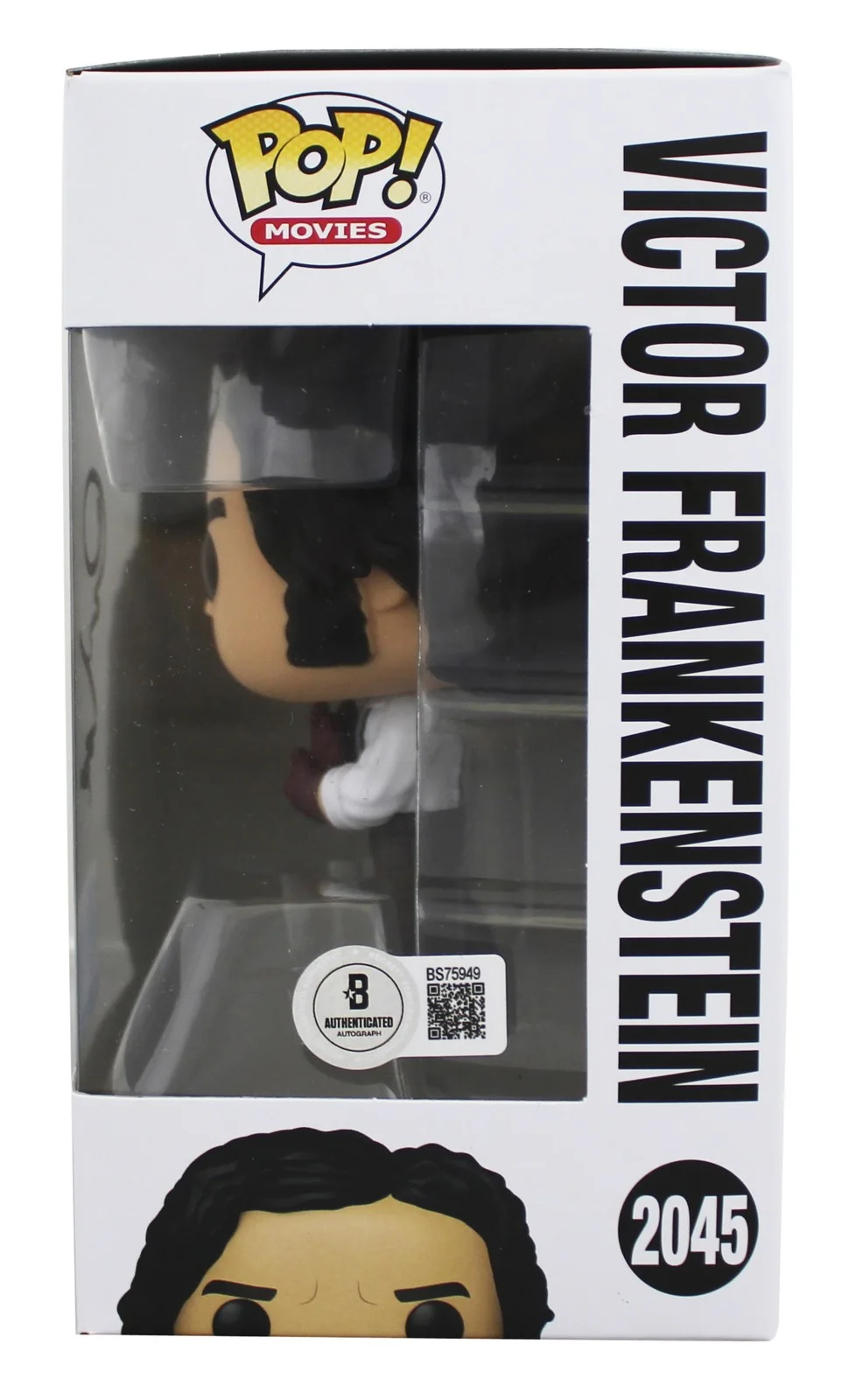 Oscar Isaac — Oscar Isaac Frankenstein Signed Victor #2045 Funko Pop Vinyl Figure BAS #BS75949, image 3