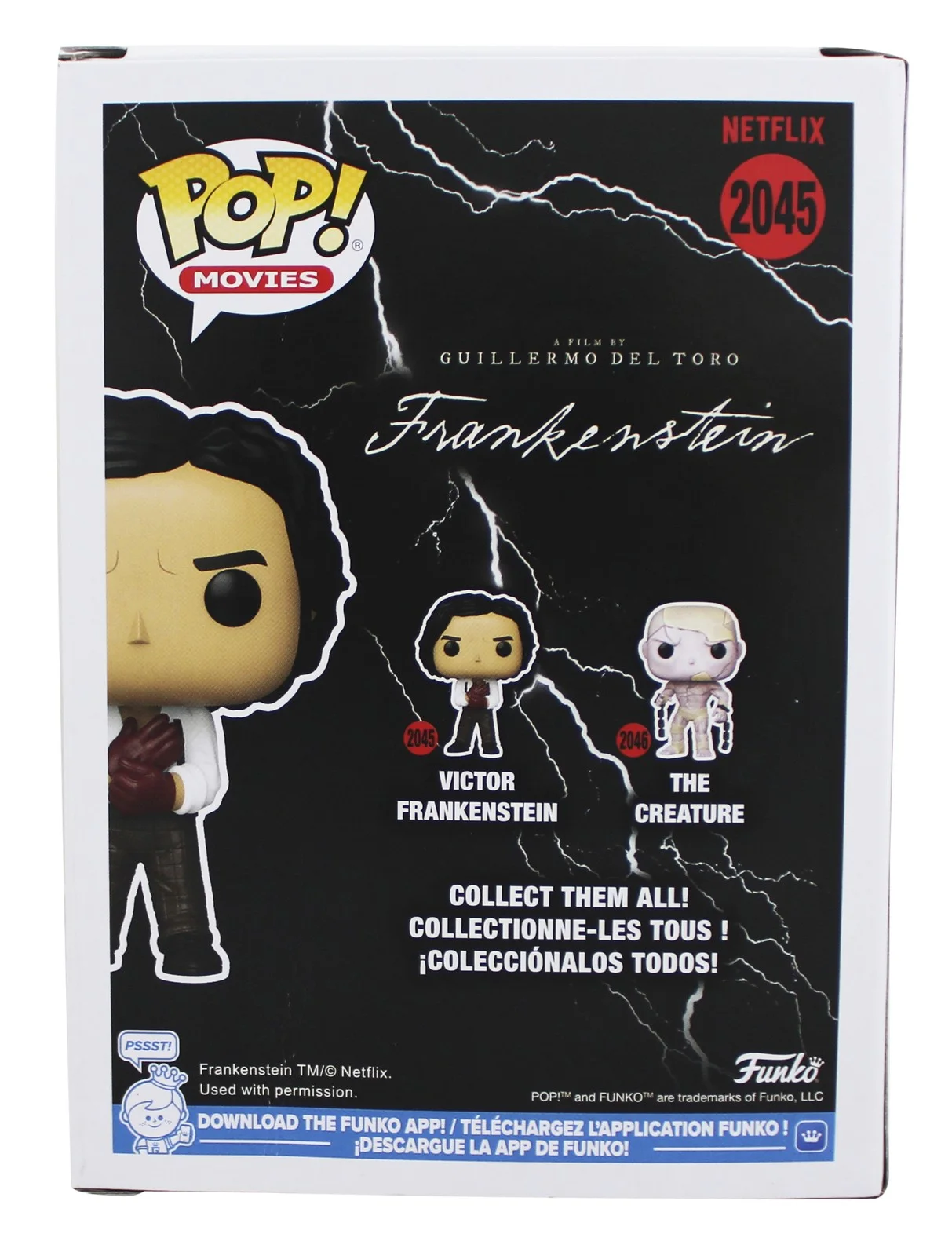 Oscar Isaac — Oscar Isaac Frankenstein Signed Victor #2045 Funko Pop Vinyl Figure BAS #BS75949, image 4