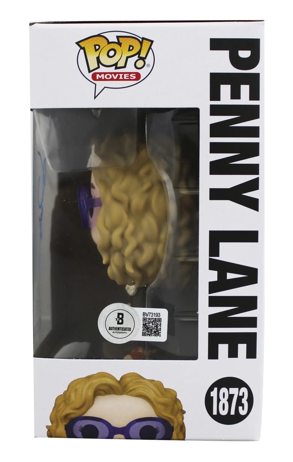 Kate Hudson — Kate Hudson Almost Famous Signed Penny Lane #1873 Funko Pop Vinyl Figure BAS, изображение 3