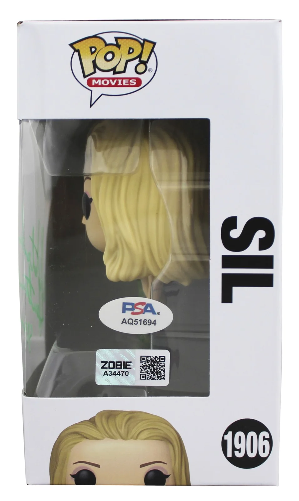 Natasha Henstridge — Natasha Henstridge Species "Sil" Signed #1906 Funko Pop Figure PSA/DNA #AQ51694, изображение 3