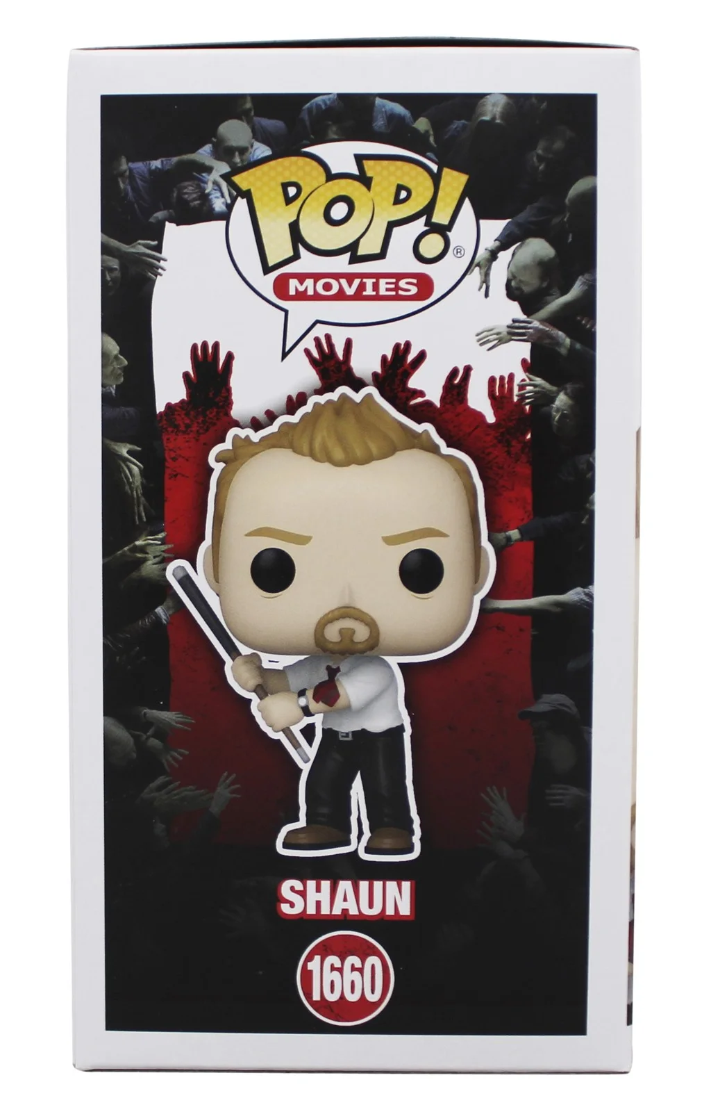 Simon Pegg — Simon Pegg Shaun of the Dead "Shaun" Signed #1660 Funko Pop Vinyl Figure BAS Wit, изображение 5