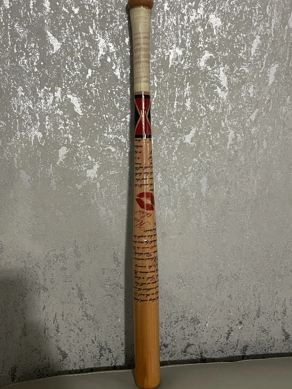 Harley Quinn Suicide Squad Wood Baseball Bat Prop "Good Night" 75 cm, изображение 2