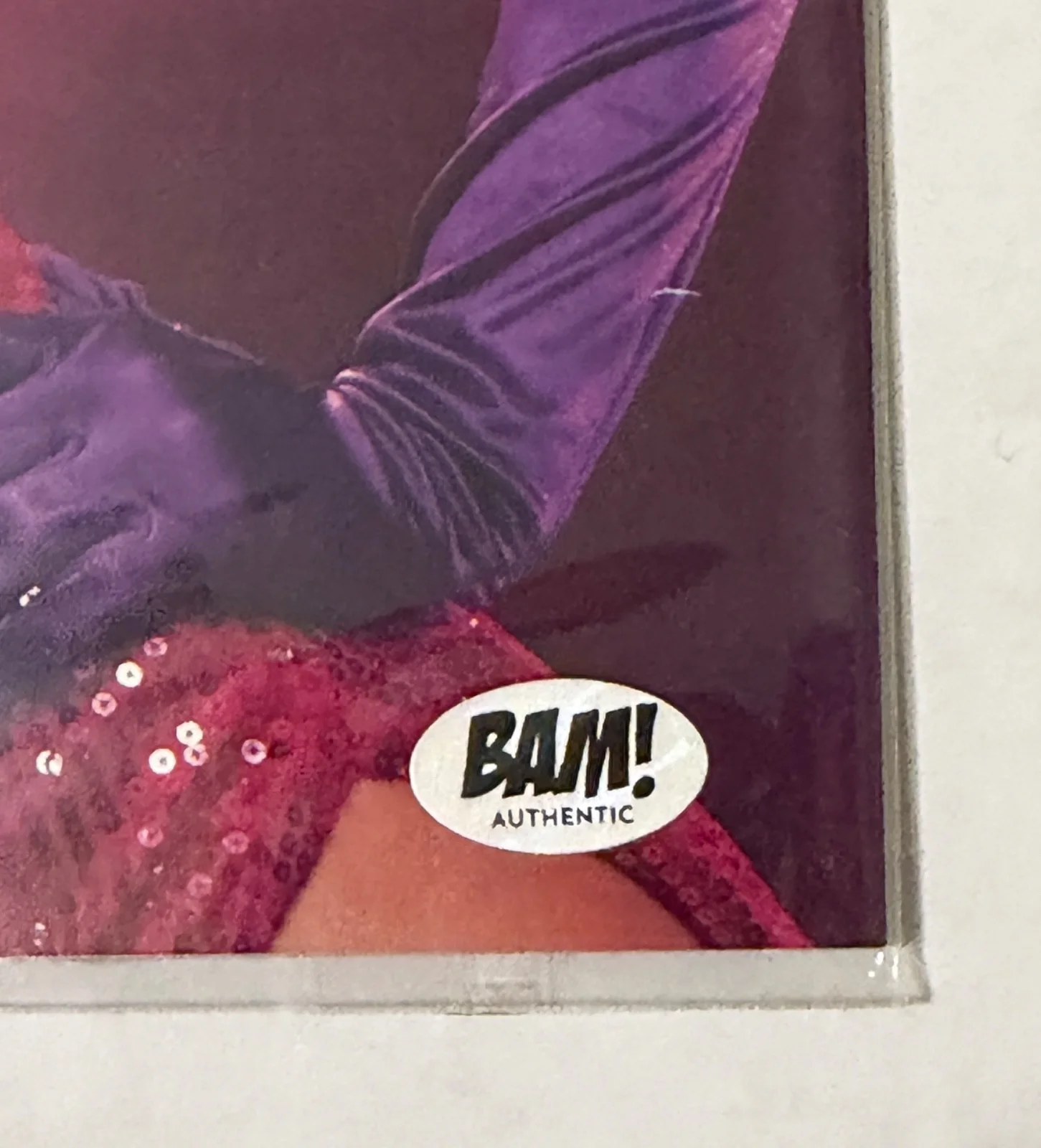 Kristen Lanae — Kristen Lanae Signed Print 8X10 "Jessica Rabbit" Autograph, Certified BAM! Box, изображение 2