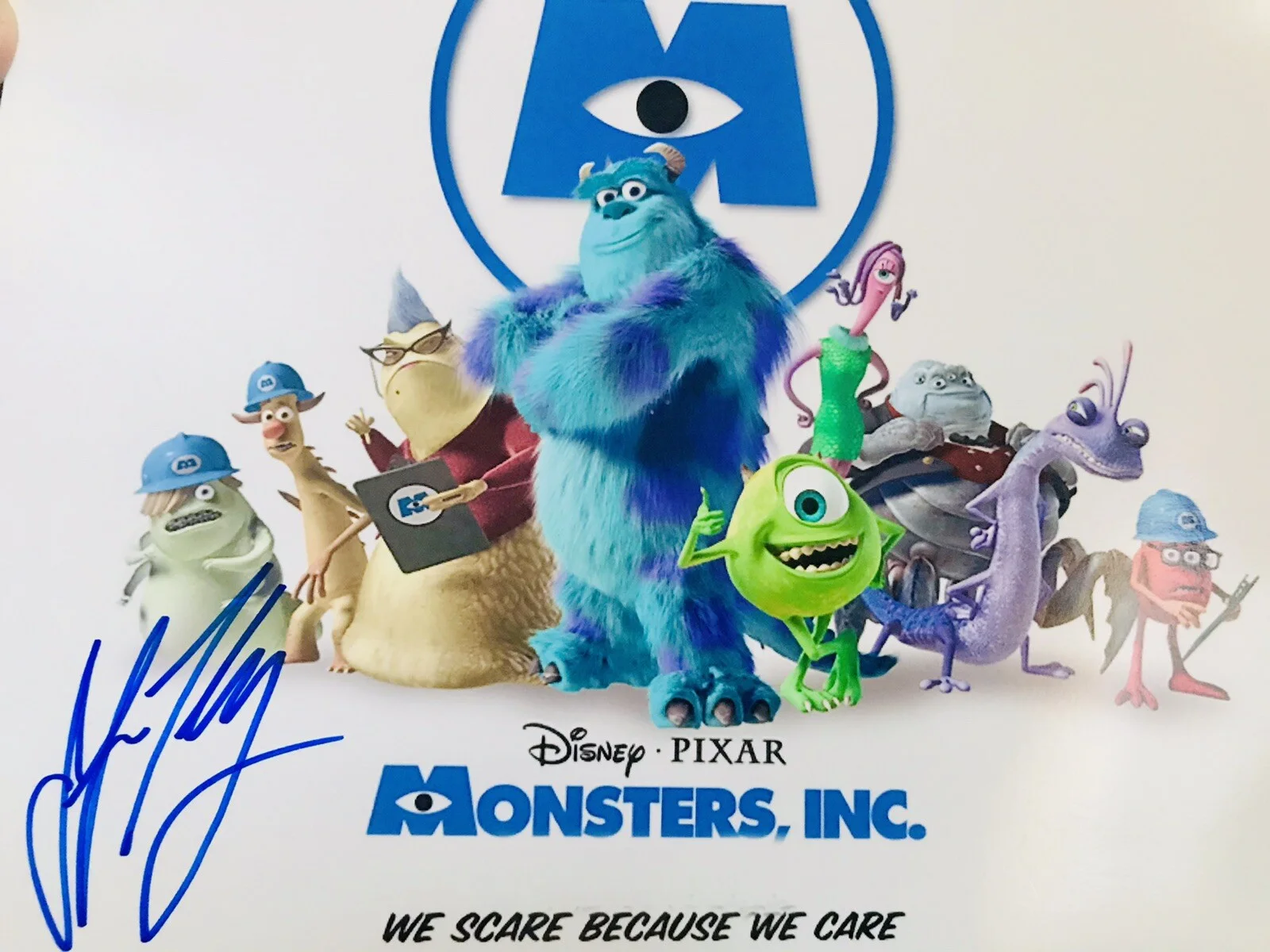 Jennifer Tilly — Jennifer Tilly signed Monster Inc 8x10 photo - In Person Proof - Bride of Chucky