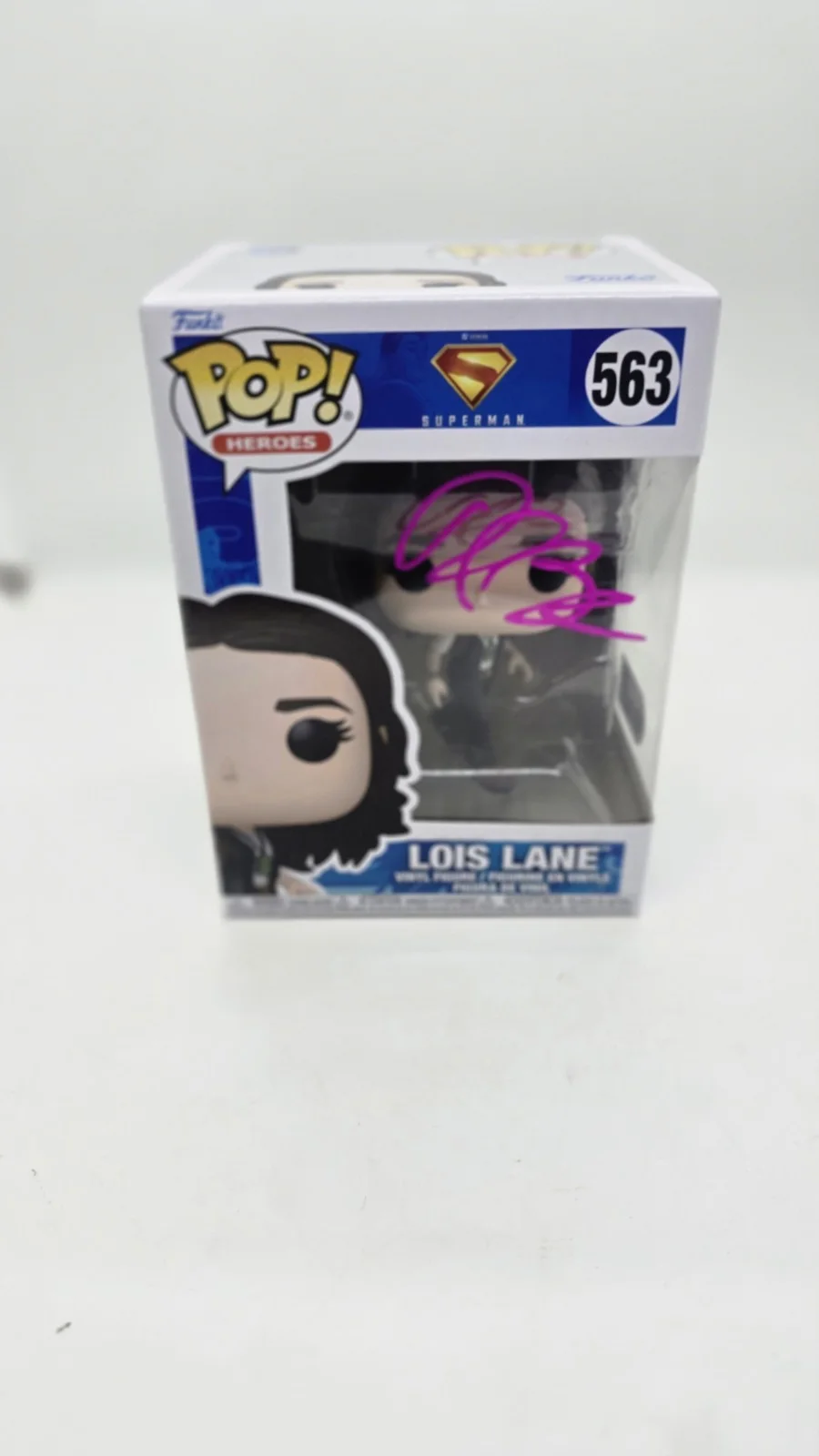 rachel brosnahan — Rachel Brosnanhan Signed Superman Lois Lane Funko Pop #563 SWAU #4