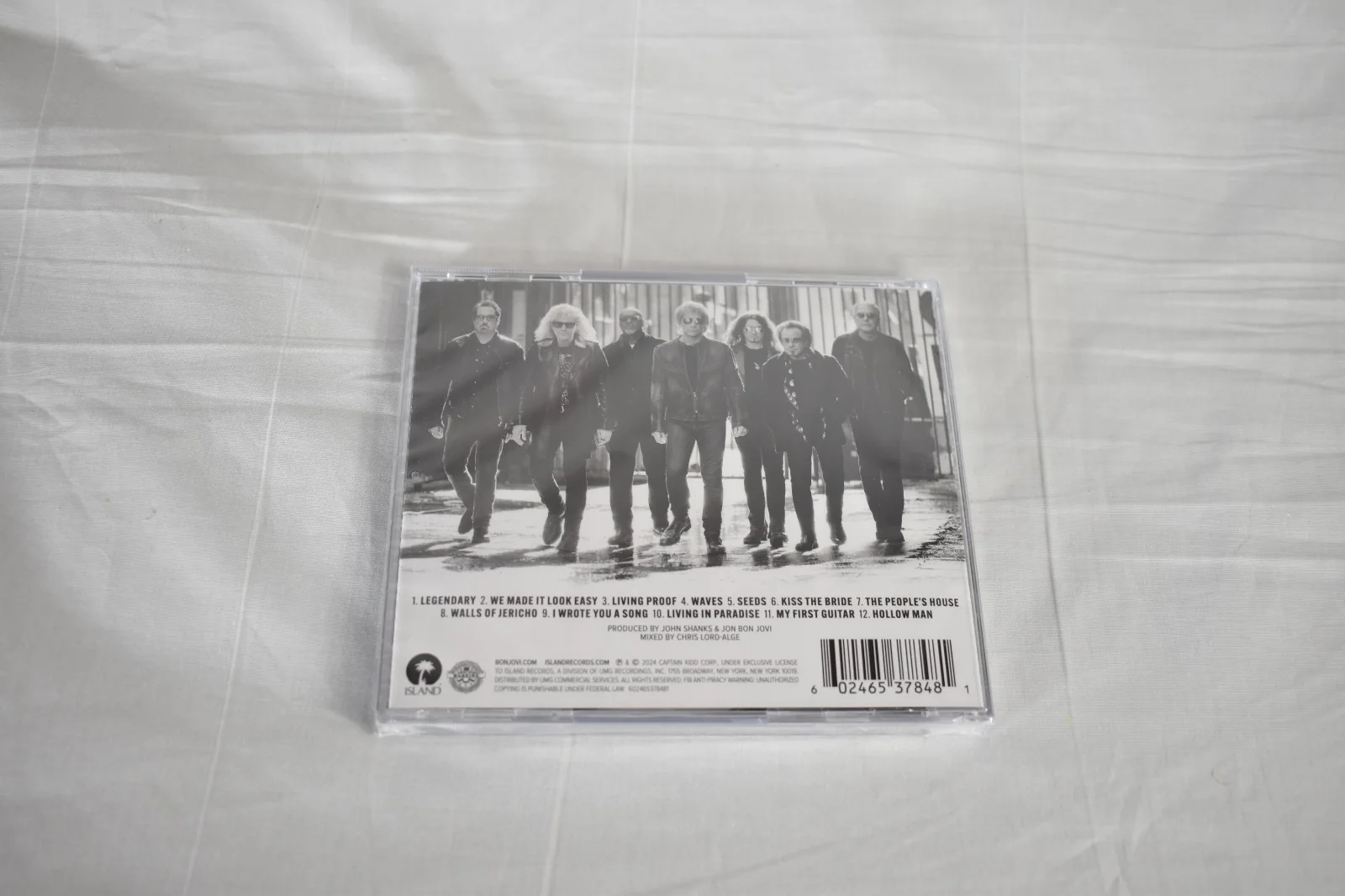 JON BON JOVI FOREVER Signed Insert CD 12 New Songs Autographed NEW SEALED 2024, image 2