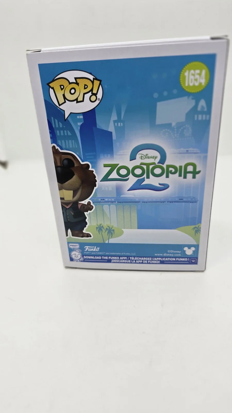 fortune feimster — Fortune Feimster Signed Zootopia 2 Nibbles Maplestick Funko Pop #1654 SWAU, изображение 3