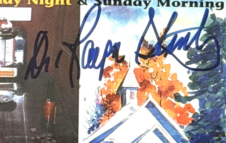 Ralph Stanley Signed Cassette “Saturday Night & Sunday Morning” Auto JSA COA, изображение 2