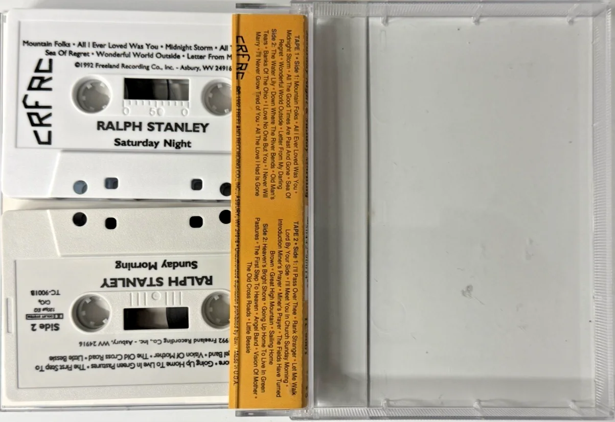 Ralph Stanley Signed Cassette “Saturday Night & Sunday Morning” Auto JSA COA, изображение 4